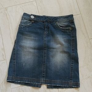 Denim skirt from The Buckle